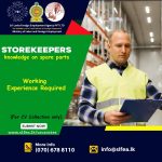 Storekeepers job 2023